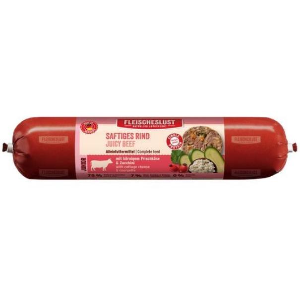 ARDEBO.de Fleischeslust Lifecycle Junior Saftiges Rind mit körnigem Frischkäse & Zucchini 800g