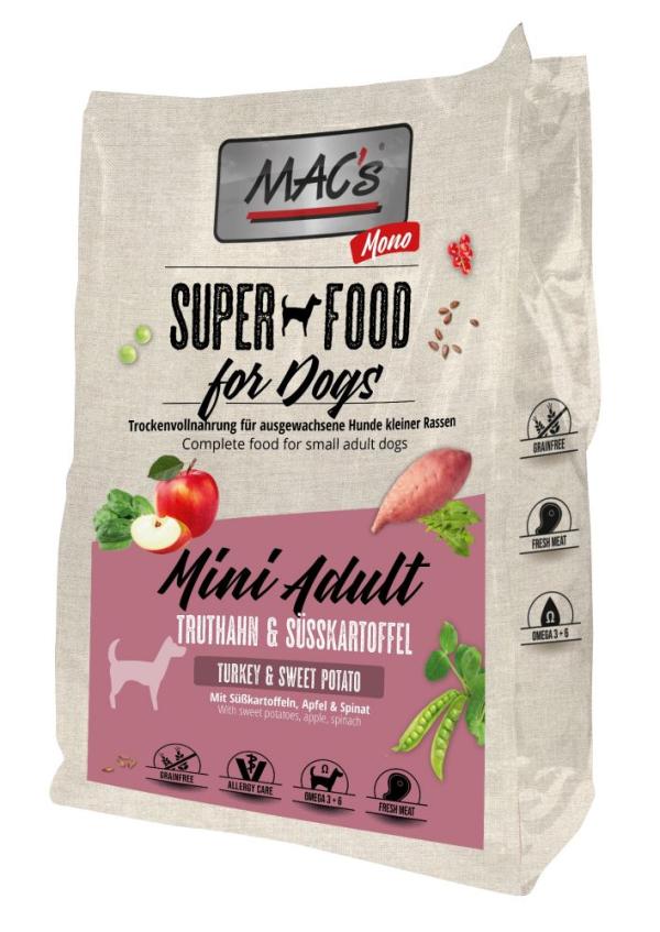 ARDEBO.de MACs Dog Mono Mini Truthahn 3kg