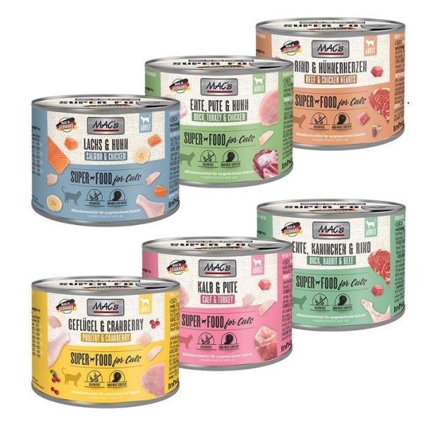 ARDEBO.de MACs Cat Multipack "Bestseller" 6x200g