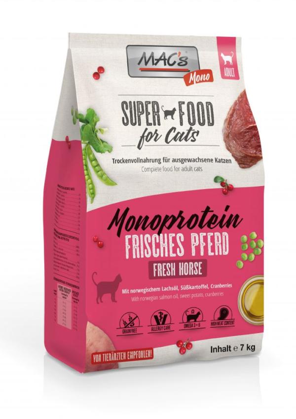 ARDEBO.de MACs Cat Adult Mono Pferd 7 kg