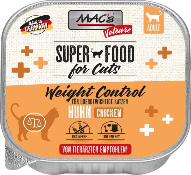 ARDEBO.de MACs Cat Vetcare Huhn Weight Control 100g