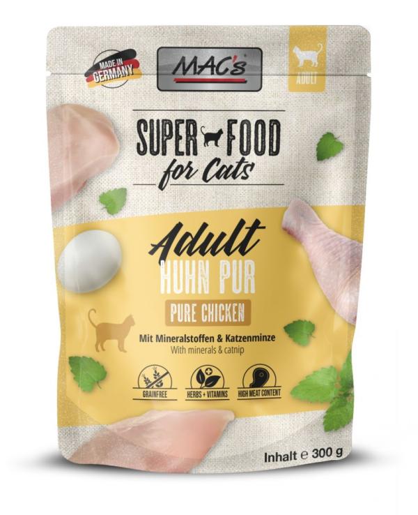 ARDEBO.de MACs Cat Pouch Huhn Pur 300g