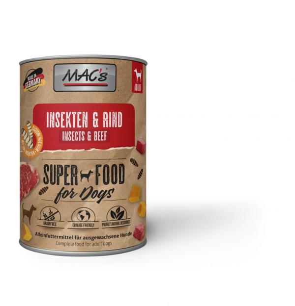 ARDEBO.de MACs Dog Insekten & Rind 400g