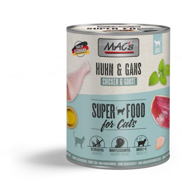 ARDEBO.de MACs Cat Huhn & Gans 800g