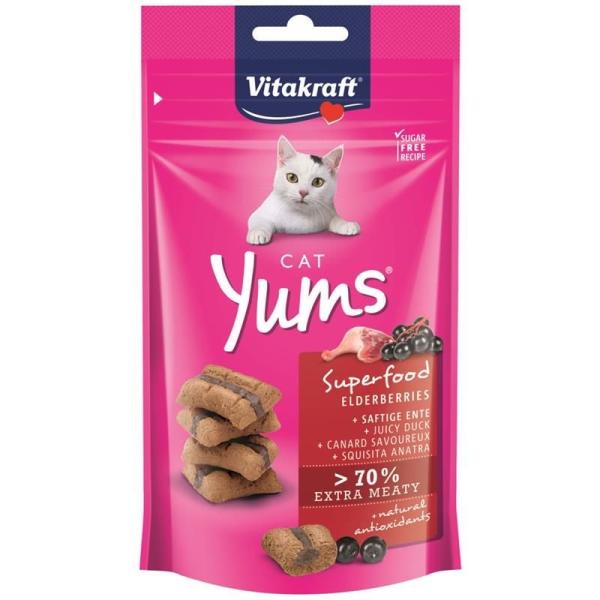 ARDEBO.de Vitakraft Cat Yums Superfood Holunder 40g