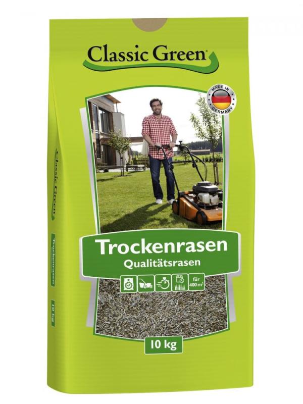 ARDEBO.de Classic Green Trockenrasen 10 kg