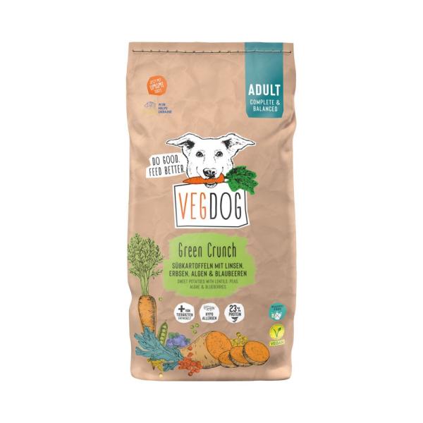 ARDEBO.de VEGDOG GREEN CRUNCH 10kg