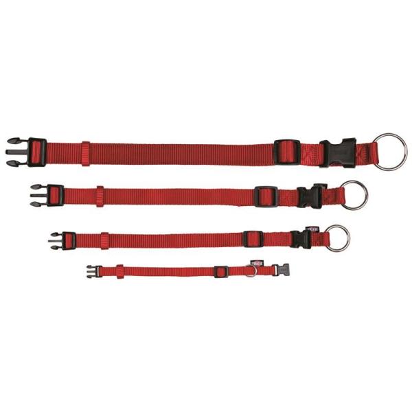 ARDEBO.de Trixie Premium Halsband rot S 25 - 40 cm / 15 mm