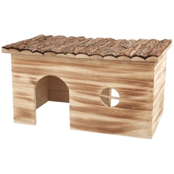 ARDEBO.de Trixie Natural Living Haus Grete natur geflammt 45 × 24 × 28 cm