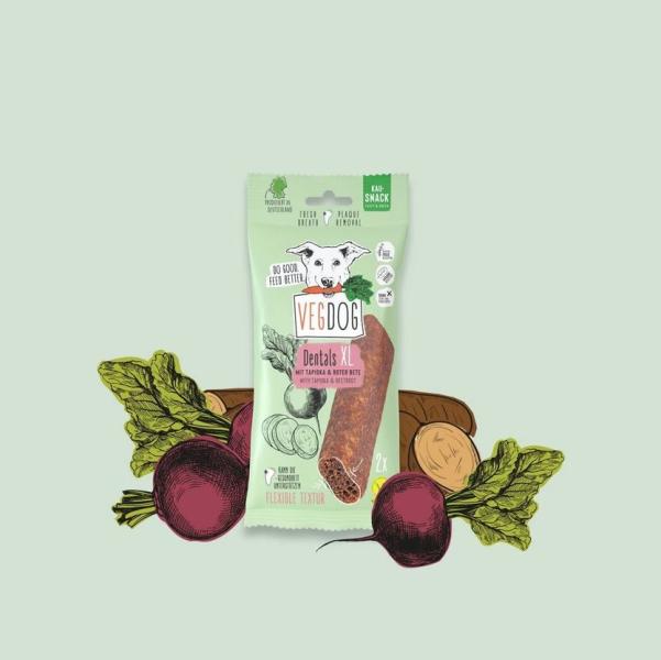 ARDEBO.de VEGDOG Dentals XL 100g