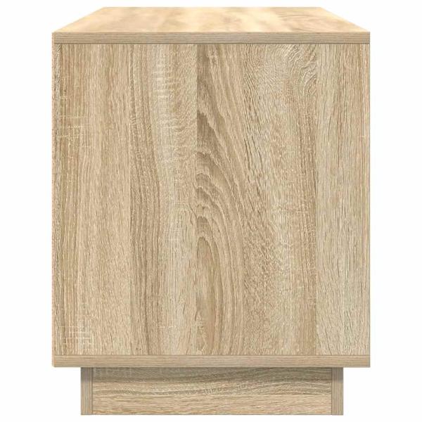 TV-Schrank mit LED-Leuchten Sonoma-Eiche 100x41x50 cm