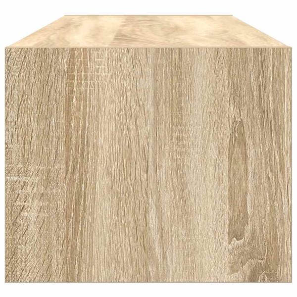 TV-Schränke 2 Stk. Sonoma-Eiche 100x31x25,5 cm Holzwerkstoff