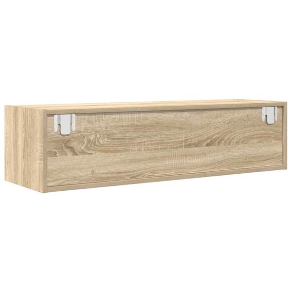 TV-Schränke 2 Stk. Sonoma-Eiche 100x31x25,5 cm Holzwerkstoff