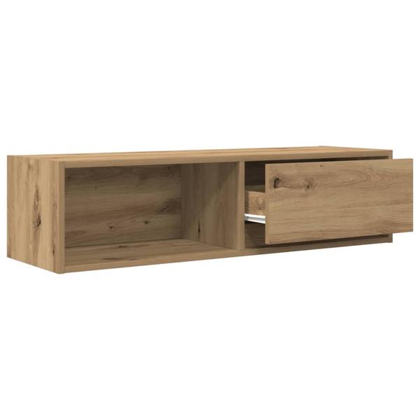 TV-Schränke 2 Stk. Artisan-Eiche 100x31x25,5 cm Holzwerkstoff