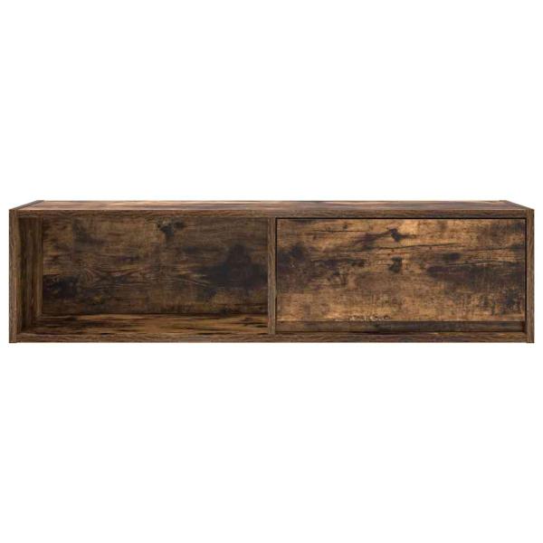 TV-Schrank Räuchereiche 100x31x25,5 cm Holzwerkstoff