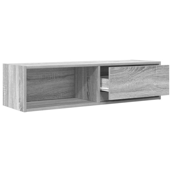 TV-Schränke 2 Stk. Grau Sonoma 100x31x25,5 cm Holzwerkstoff