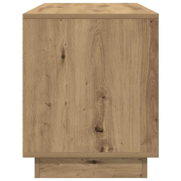 TV-Schrank mit LED-Leuchten Artisan-Eiche 100x41x50 cm