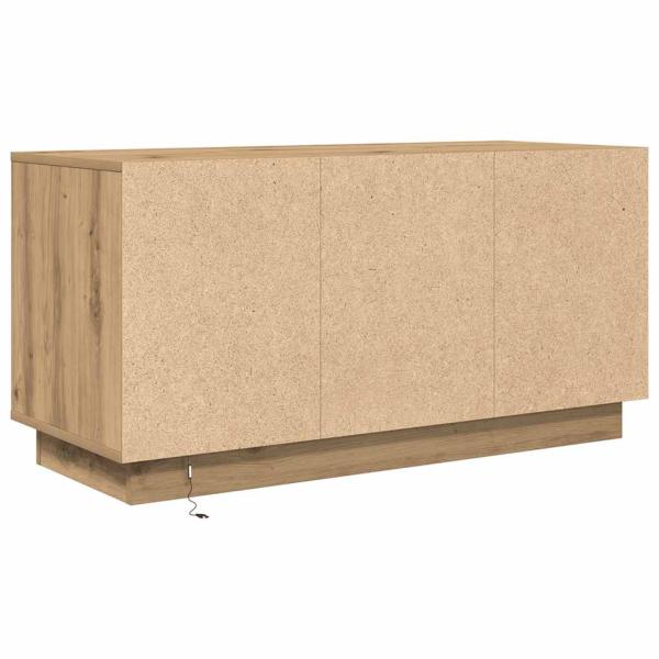 TV-Schrank mit LED-Leuchten Artisan-Eiche 100x41x50 cm