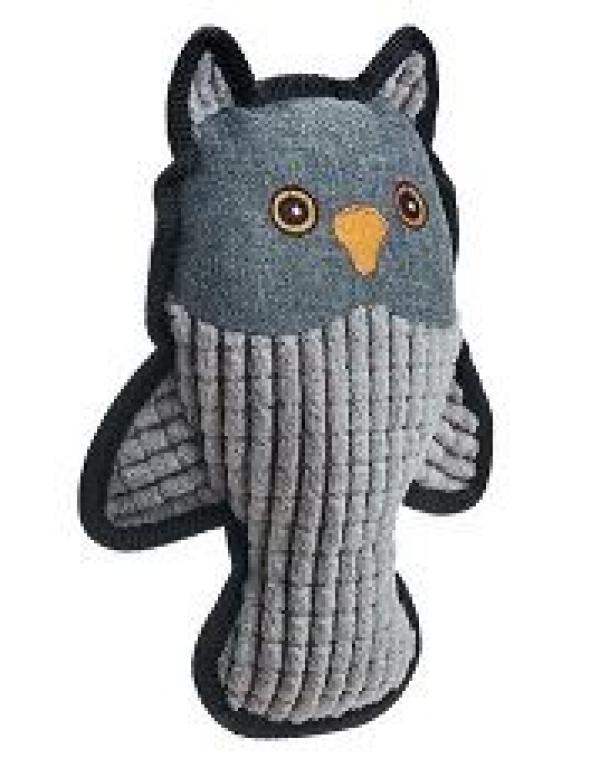 ARDEBO.de Hunter Hundespielzeug Plüsch Kolding Eule 25cm