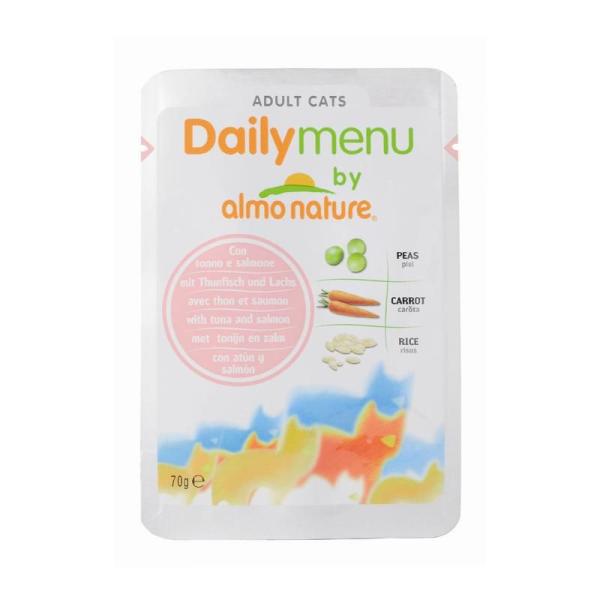 ARDEBO.de Almo Nature Daily Menu Thunfisch & Lachs 70g