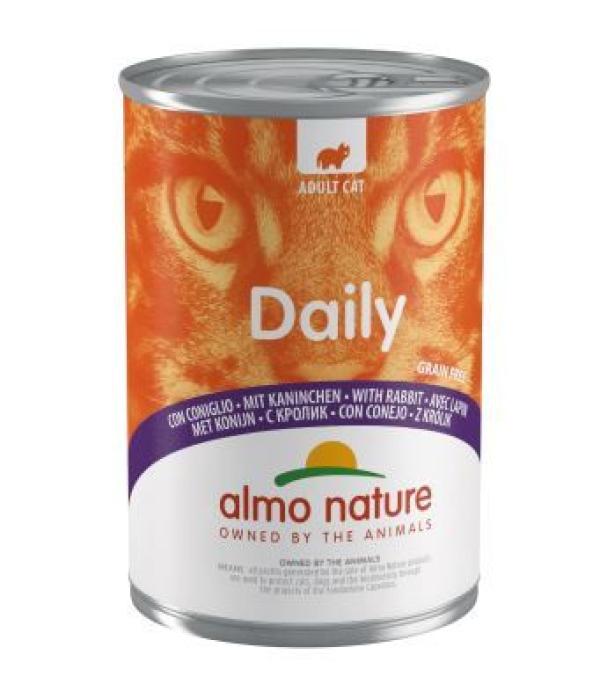 ARDEBO.de Almo Nature Cat Daily Menu mit Kaninchen 400g