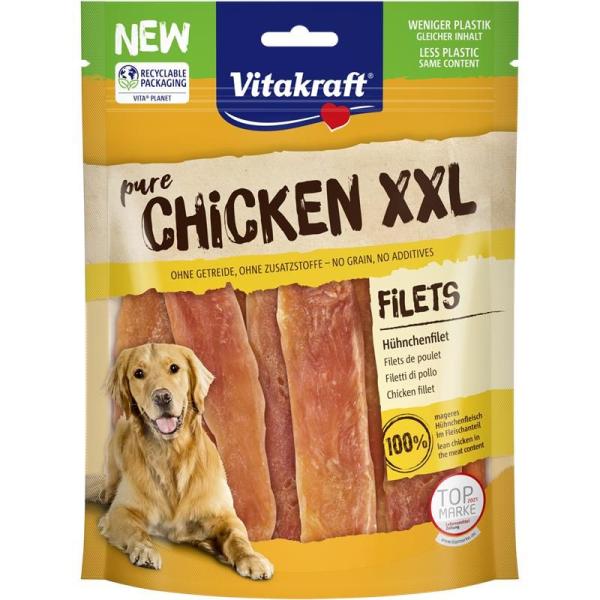ARDEBO.de Vitakraft Chicken Filets Hühnchen XXL 250 g