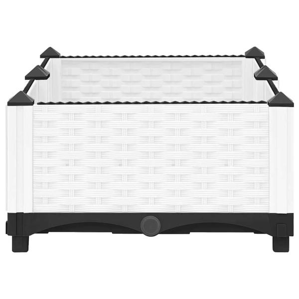 Hochbeet 80x40x23 cm Polypropylen