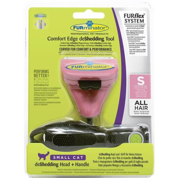 ARDEBO.de FURflex Katze deShedding combo S