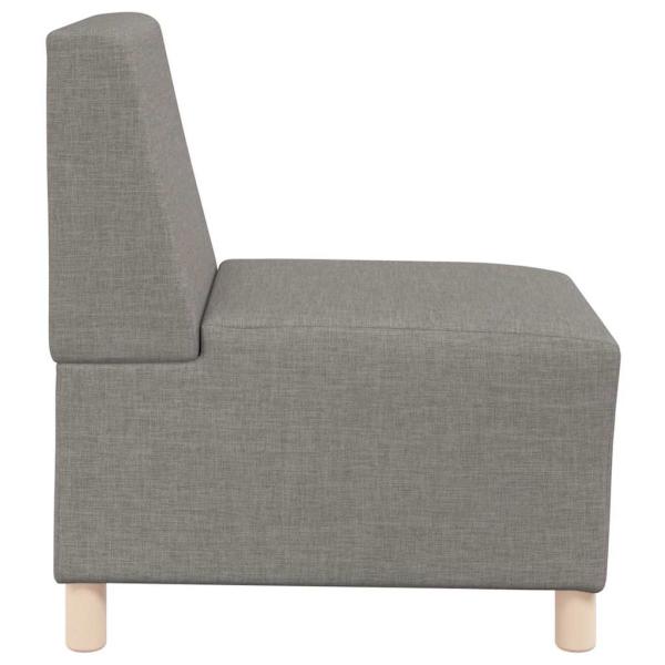 Sessel Taupe 55 cm Stoff