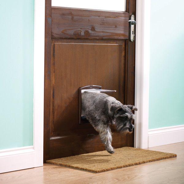 PetSafe 2-Wege Haustiertür Original S braun