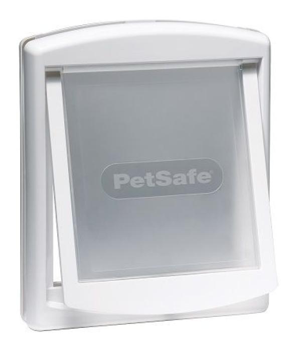 ARDEBO.de PetSafe 2-Wege Haustiertür Original M weiß