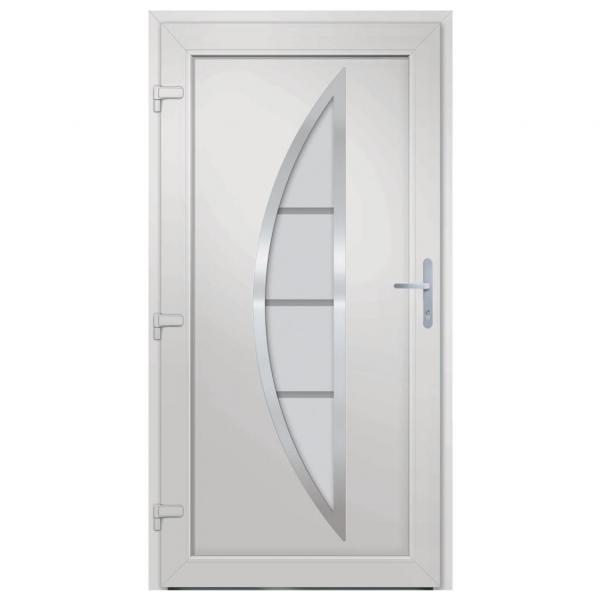 Haustür Anthrazit 88x200 cm PVC