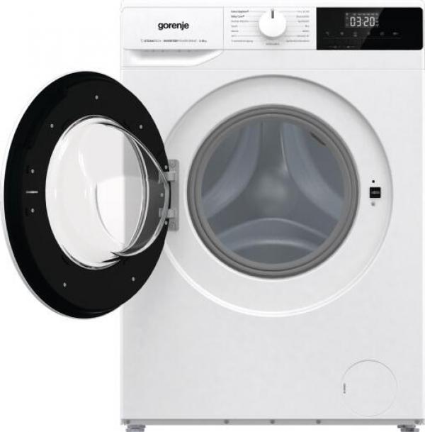 Gorenje WNHPI62SCPS/DE 6kg Frontlader Waschmaschine, 60 cm breit, 1200 U/Min, Kindersicherung, Startverzögerung, Überlaufschutz, weiß