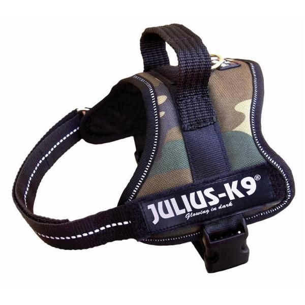 ARDEBO.de Julius K9 Powergeschirr Mini M: 51 bis 67 cm, camouflage