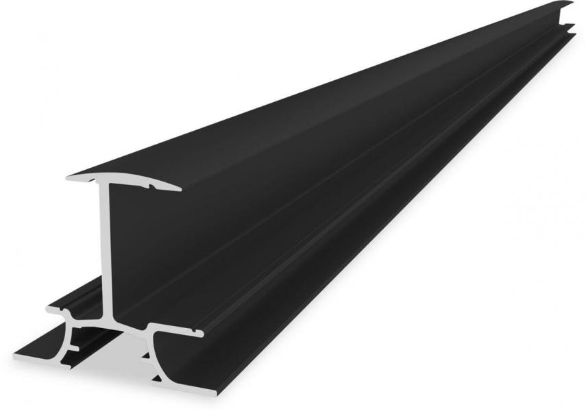ARDEBO.de K2 Systems InsertionRail 2.0 - 40, Länge 570 cm, Aluminium, schwarz (2004335)