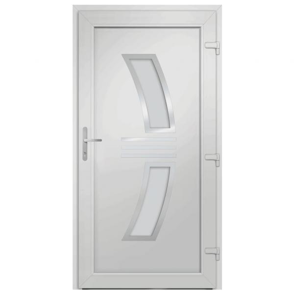 Haustür Anthrazit 98x208 cm PVC