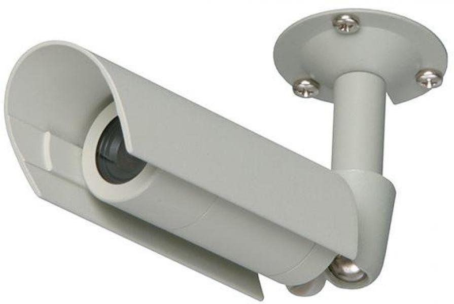 TCS FVK3220-0 Zylinderkamera, standard, mit Schutzdach, beige