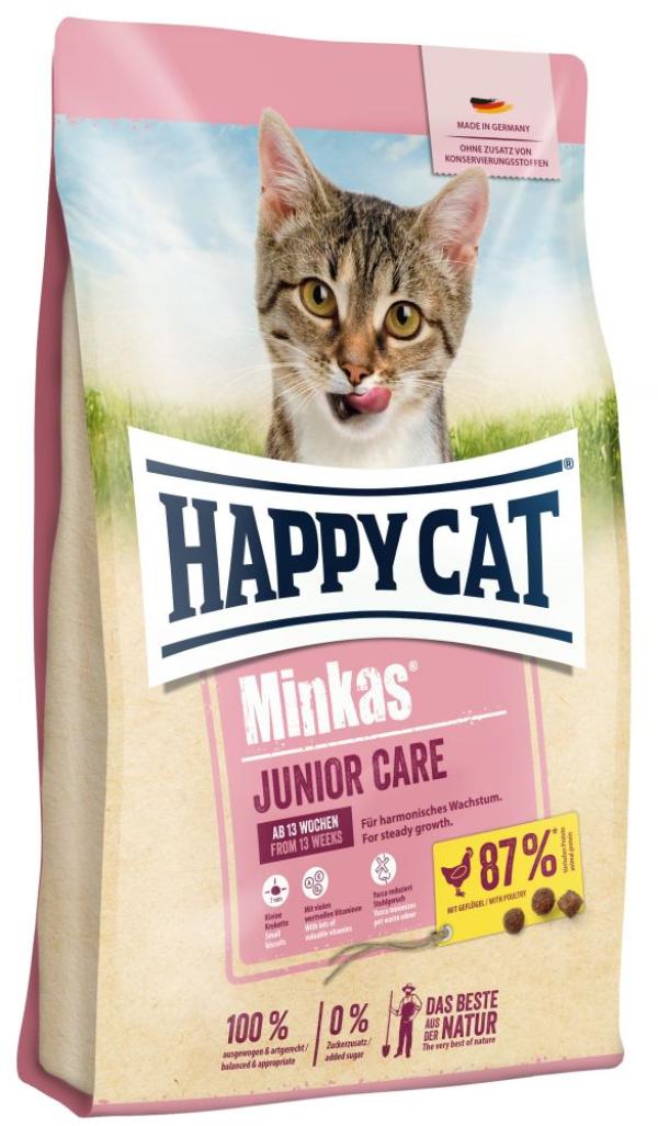 ARDEBO.de Happy Cat Minkas Junior Care Geflügel 10kg