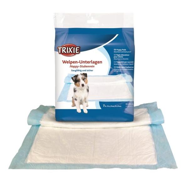 ARDEBO.de Trixie Welpen-Unterlage 7 x Nappy-Stubenrein 30 x 50 cm