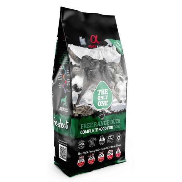 ARDEBO.de alpha spirit Dog The Only One Freiland-Ente 12kg
