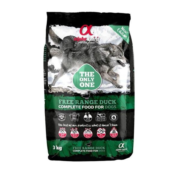 ARDEBO.de alpha spirit Dog The Only One Freiland-Ente 3 kg