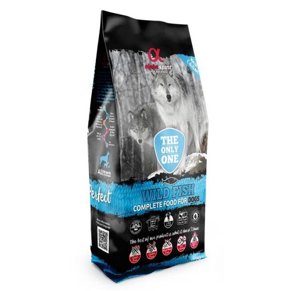 ARDEBO.de alpha spirit Dog The Only One Wild Fish 12kg