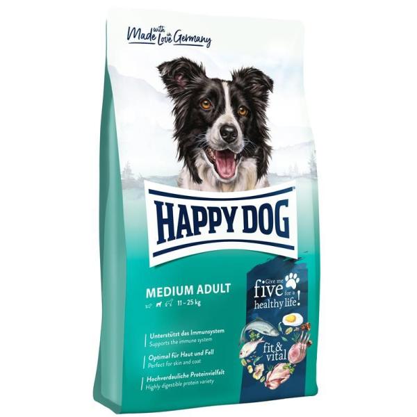 ARDEBO.de Happy Dog Fit & Vital Medium Adult 12kg