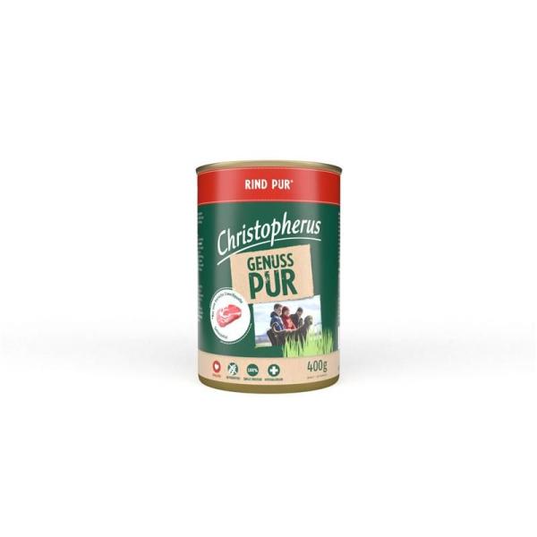 ARDEBO.de Christopherus Dose Pur Rind 400g