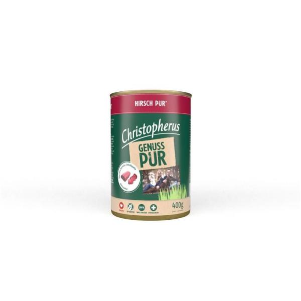 ARDEBO.de Christopherus Dose Pur Hirsch 400g