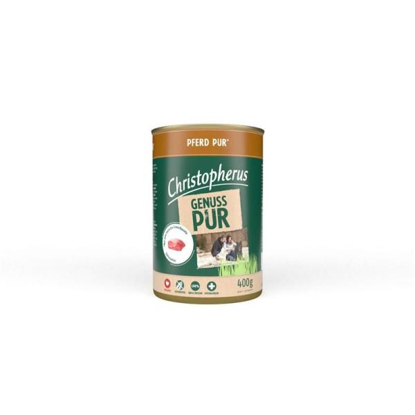 ARDEBO.de Christopherus Dose Pur Pferd 400g
