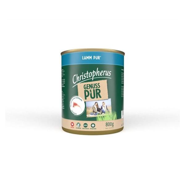 ARDEBO.de Christopherus Dose Pur Lamm 800g