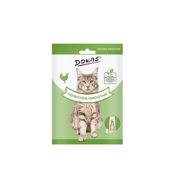 ARDEBO.de Dokas Cat Hühnchen-Smoothie 4x30ml