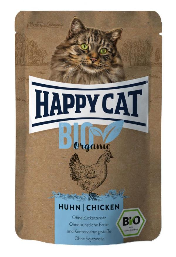 ARDEBO.de Happy Cat Bio Pouch Huhn 85g