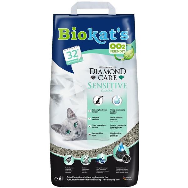 ARDEBO.de Biokats Diamond Care Sensitive 6 Liter
